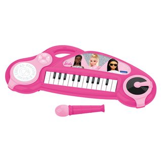 Piano Électronique Pour Enfants Barbie Avec Effets Lumineux Et Microphone