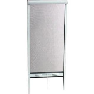 Moustiquaire De Porte Fenêtre L160 X H220 Cm En Aluminium Blanc