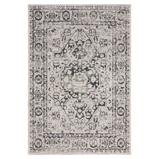 Tapis Intérieur Extérieur Kimpo En Polypropylène - Gris Foncé - 120x170 Cm