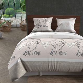 Parure De Lit Valentine Naturel 240x220