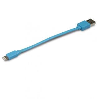 Câble Pops Cable Mfi /usb-a Pour iPhone iPad 0,15 M - Bleu