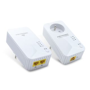 Prise Cpl Netsocket 600 Avec Prise Gigogne Et Cpl Wi-fi 600 Mb/s