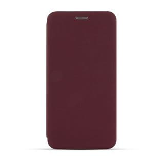Etui Folio Soft Touch Pour Samsung A42 5g - Bordeaux