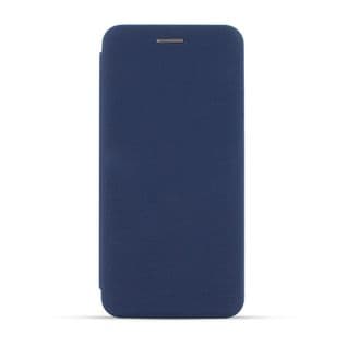 Etui Folio Soft Touch Pour iPhone 14 - Bleu