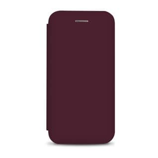 Etui Folio Soft Touch Pour Samsung Galaxy A14 5g - Bordeaux