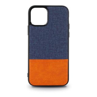 Coque Souple Bi-matière Pour iPhone 11 Pro - Bleue Et Orange