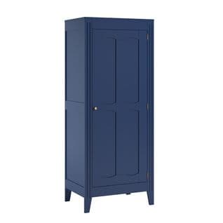 Armoire 1 Porte Avec Étagères Et Penderie L80.5 X H196.8 Cm