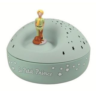 Veilleuse Projecteur D'etoiles Musical Le Petit Prince© Piles Incluses