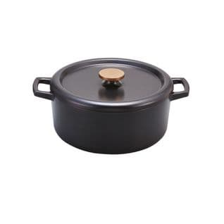 Cocotte En Fonte Émaillée 30cm Noir - 100168