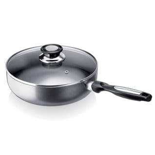 Sauteuse Revêtement Anti-adhésif 24cm + Couvercle - 13075244