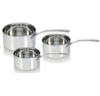 Série De 3 Casseroles Inox 16/18/20 cm - 13416974