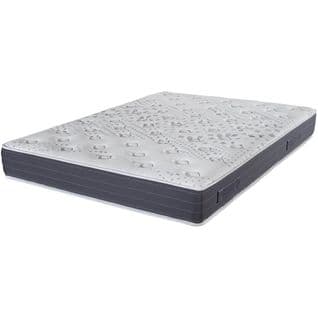 Matelas Mousse 160x200 Majorca - Mousse - Hauteur 23 Cm - 5 Zones - Soutien Ferme