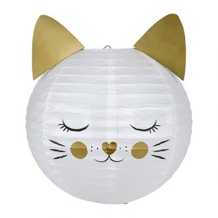 Suspension Boule Japonaise Chat D35