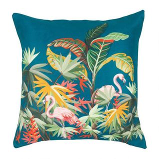 Housse De Coussin 40x40 Cm Jungle Émeraude