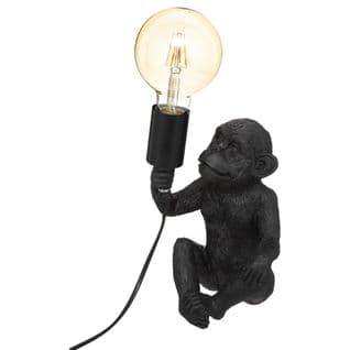 Lampe Singe Noir H24.5