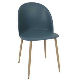 Chaise Scandinave Bergen Bleu Canard