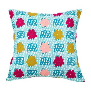 Housse De Coussin 40x40 Cm Fleurie