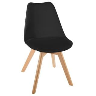 Chaise Scandinave Baya Noire