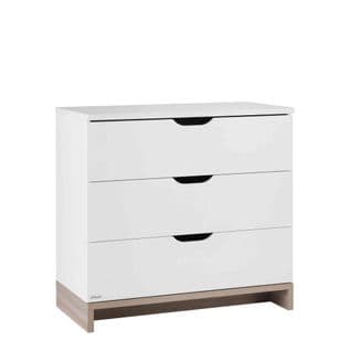 Commode 3 Tiroirs, Lilo Blanc