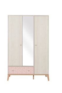 Alika - Armoire 3 Portes 1 Tiroir