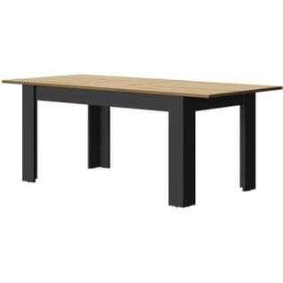 Table à Manger Pour 4 à 8 Personnes - Rectangulaire + Allonge - L 160-200 X P 90 X H 77 Cm