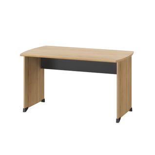 Bureau L. 120 cm JAZZ+ imitation chêne et anthracite