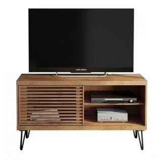 Meuble TV 50 Pouces 1 Porte Coulissante 3 Niches