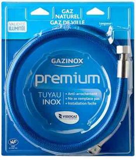Tuyau de Gaz Naturel GAZINOX Premium GN 2m