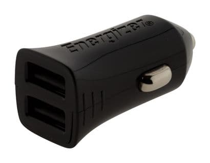 Chargeur Allume Cigare 2 Prises USB 2,4a Et Câble Micro USB - Energizer
