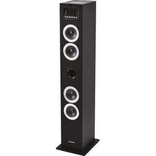 Tour Haut-parleurs Multimédia - Lecteur Cd - 60w - Bluetooth, Usb, Radio Fm - LED - Noir - Ds120cd