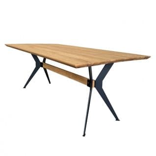 Table à Manger Davos 200x100cm - 10 Personnes / Chêne Massif