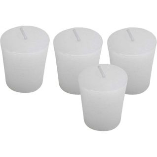 Bougies Oslo (lot De 4) Blanc