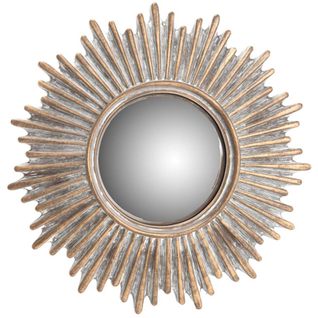 Miroir Soleil En Polyrésine Agathe 20 Cm