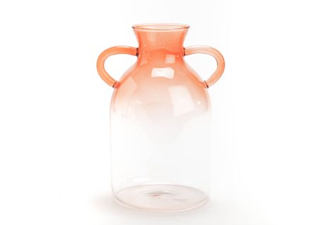 Vase Vintage Orange 17 Cm
