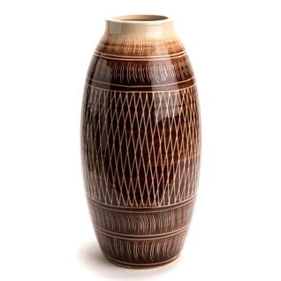 Vase Kimia Marron 38 Cm