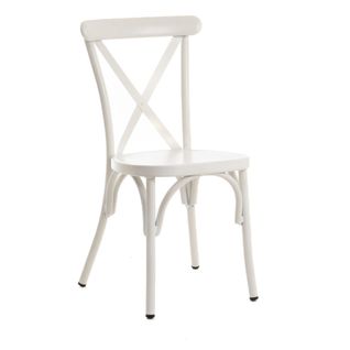 Chaise De Jardin Bourdon Blanche (lot De 2)