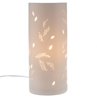 Lampe Tube Feuilles 28 Cm