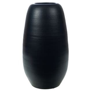 Vase Catiso Noir 70 Cm