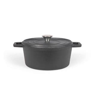 Cocotte Ronde 24cm 4l Noir - Mep139