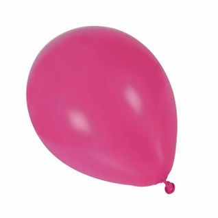 Lot De 10 Ballons En Latex "gonflables" 30cm Fuchsia