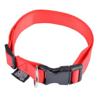 Collier Réglable Pour Chien "essentiel" 35cm Rouge