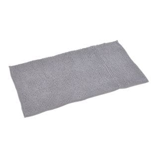 Tapis De Bain Microfibre "sweety" 45x75cm Gris Clair