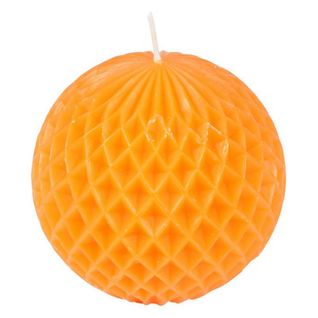 Bougie Déco "tropical Fresh" 9cm Orange