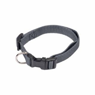 Collier Réglable Pour Chien "essentiel" 45cm Anthracite