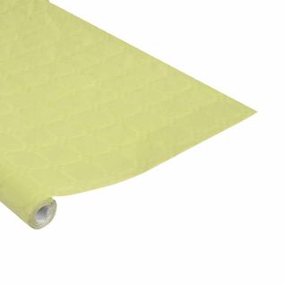 Nappe Papier "damassée" 1,18x5m Tilleul