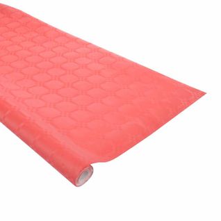 Nappe Papier "damassée" 1,18x5m Rouge