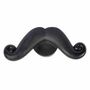 Jouet Pour Chien "moustache" 14cm Noir