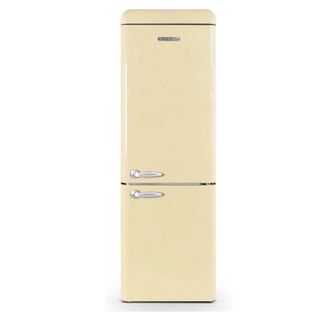Réfrigérateur Combiné Inversé 300 Litres - Coloris Crème - Scb300vcr