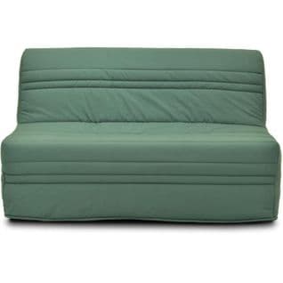 Banquette BZ Tissu Vert L 143 X P 97 X H 89 Cm Joe