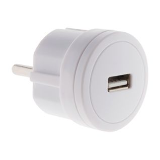 Chargeur Usb 2,1a Compact Blanc - Zenitech